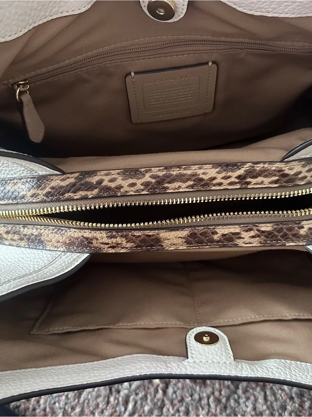 Coach Kristy colorblock Shoulder Bag